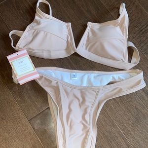 New Beige bikini set